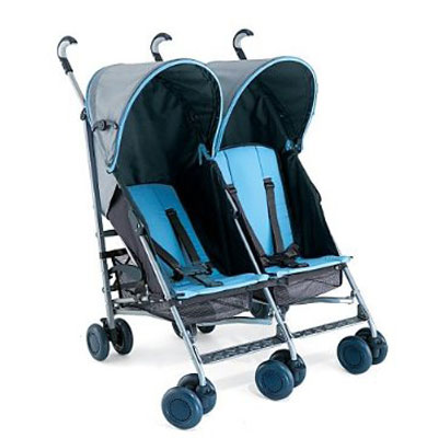 lightweight side by side double stroller